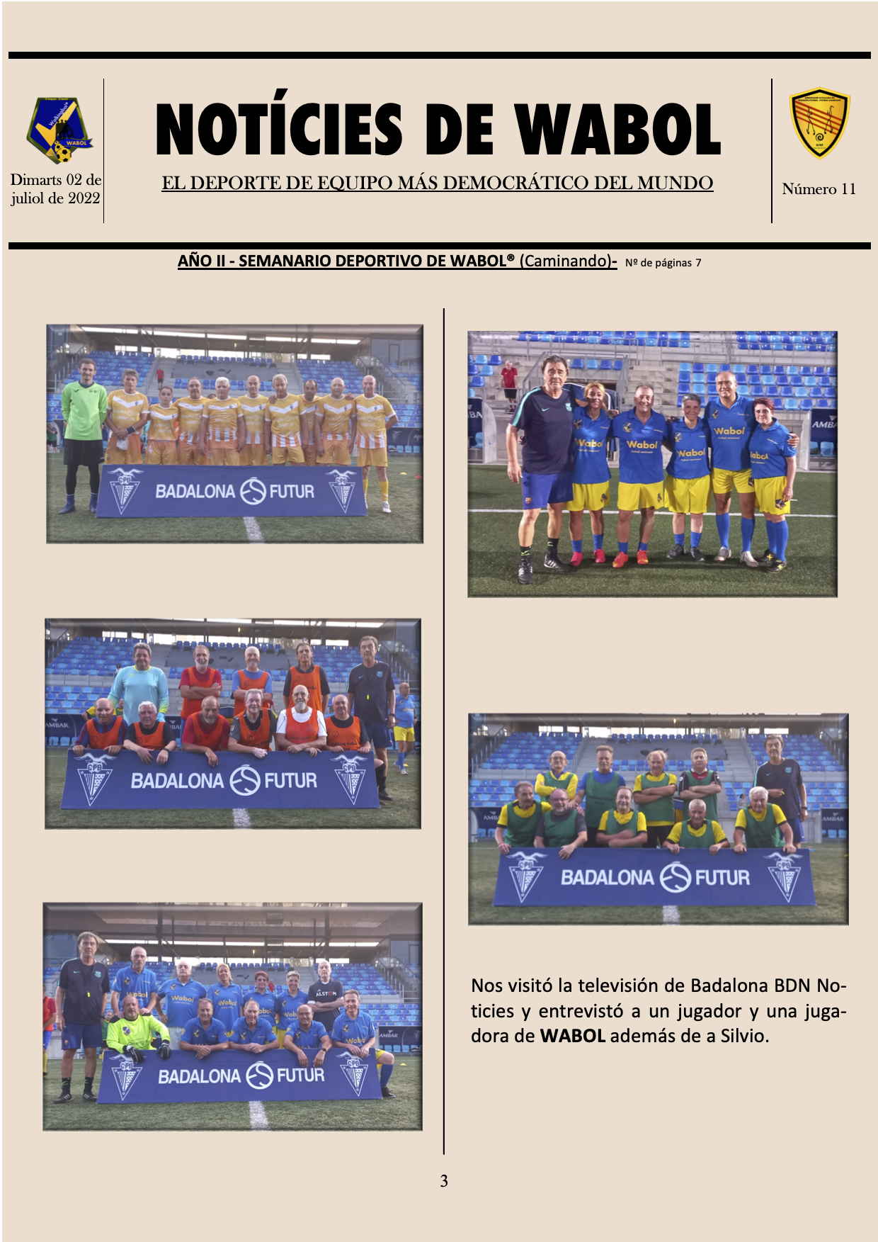 Imatge: Junts per tancar la temporada